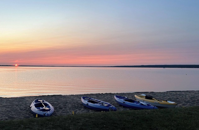 Disponibilidad de agosto! Enorme playa privada de arena con espectaculares vistas del atardecer