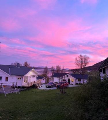 Huset nært blåisvannet