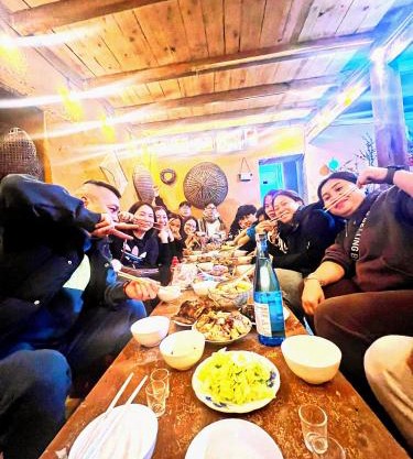 Huy mán homestay