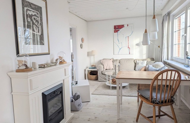 Hygge casita de campo junto al mar con jardín privado y terraza