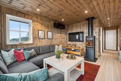 Hytte på Lygna med fantastisk utsikt