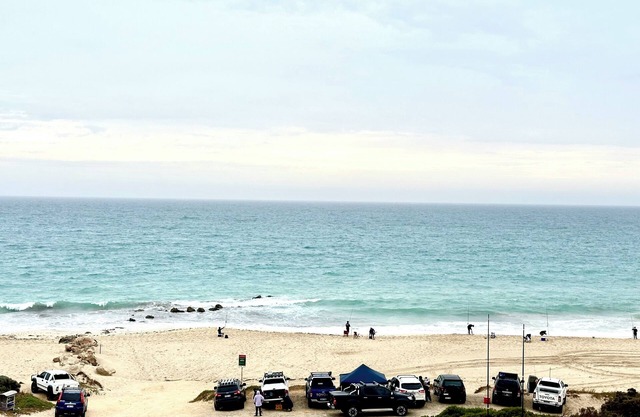 I can see the sea