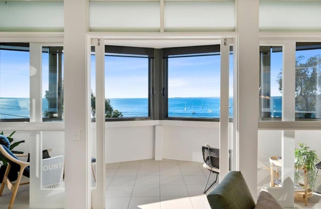 Iconic Mid-century modern, waterfront apartment