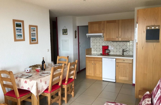 Apartamento para 6 personas a 100 m de las pistas, cerca de tiendas