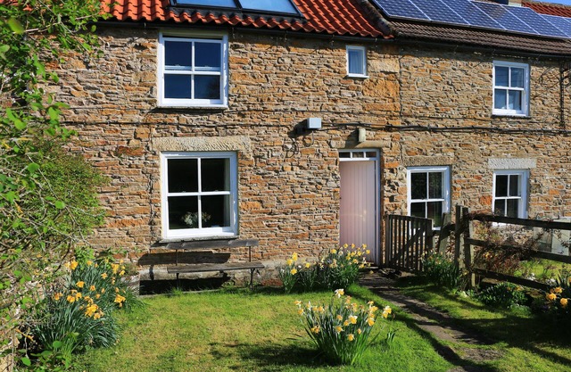 Idílica cabaña a orillas del río Tees, frontera Yorkshire / Durham