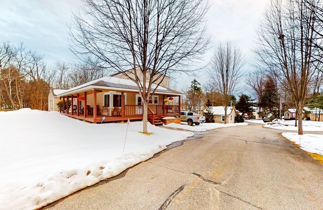 Idyllic lake retreat with pool, patio, & game room - near beach, skiing, & golf