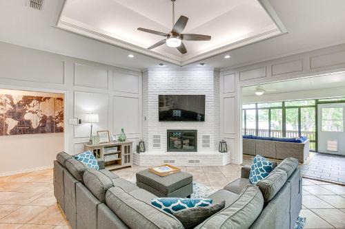 Idyllic Lakefront Retreat with Dock and Boat House!