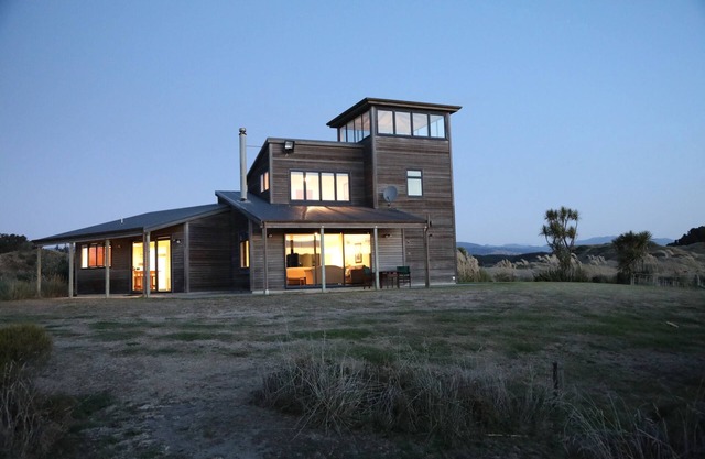 Idílica casa frente al mar en la playa - Waikawa Beach