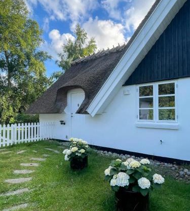 Idyllic Thatched Cottage Near Udsholt Strand