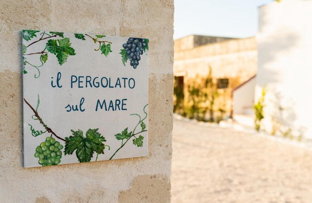 Il pergolato sul mare