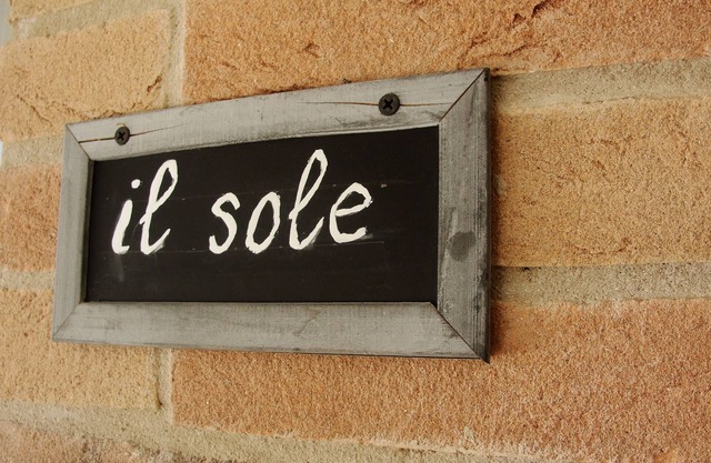 Il Sole (el sol) cabaña / apartamento