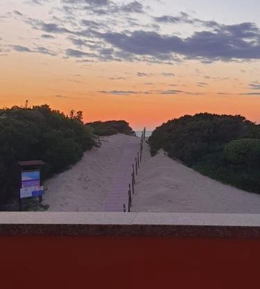 Il tramonto sulle dune
