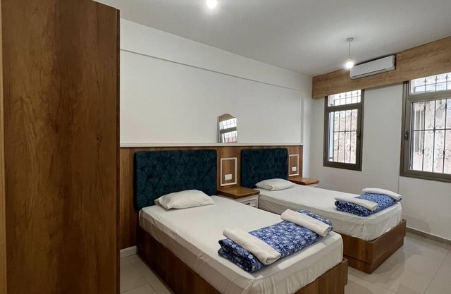 in center double room
