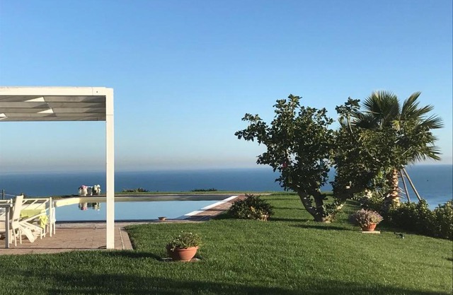 In collina sul mare.
