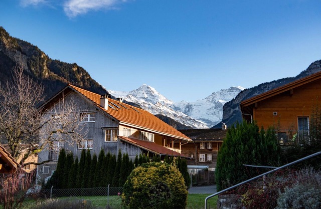 En el corazón de los Alpes suizos. Casa familiar hasta 8 personas.