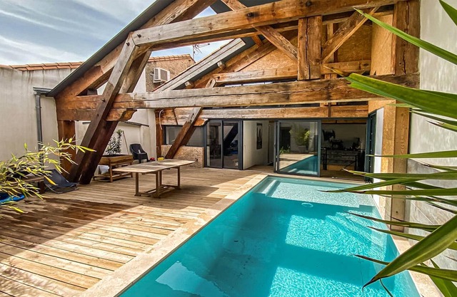 Alojamiento de 3 habitaciones en Capestang