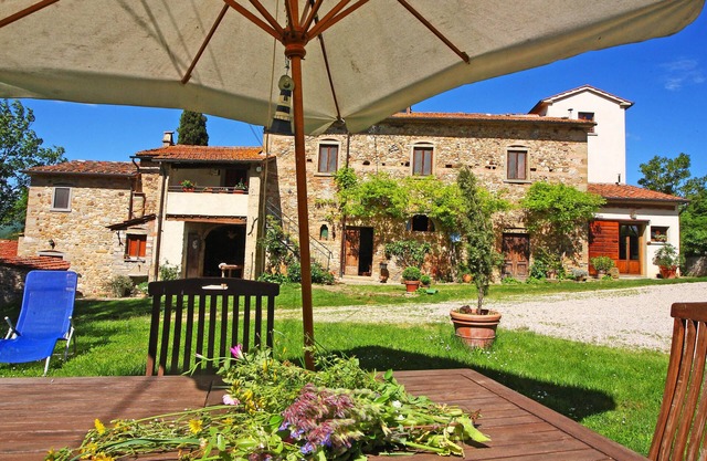 Casa de campo en la campiña toscana