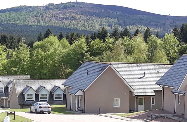 Villa de vacaciones en Inchmarlo Golf Resort con golf y tenis en las cercanías de Banchory