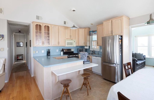 Incredible Bay Views & Stunning Sunsets Await You at High Bar Harbor Bayside Retreat!
