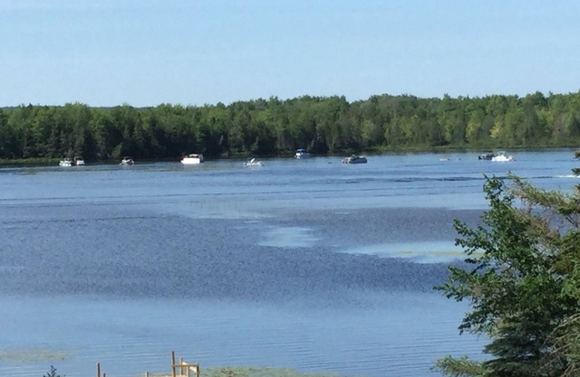Incredible view overlooking Ausable Lk
