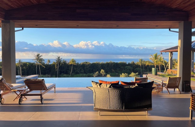 Incredibly panoramic ocean, golf, sunrise. Family-friendly villa in Kukuiula