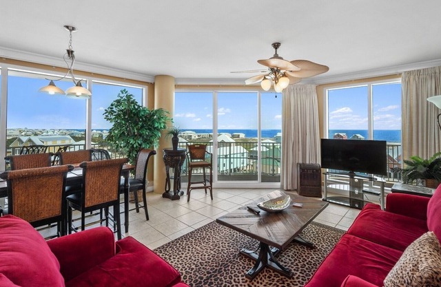 Indies 501 Gulf of Mexico View Condo from Wrap Around Balcony by RedAwning