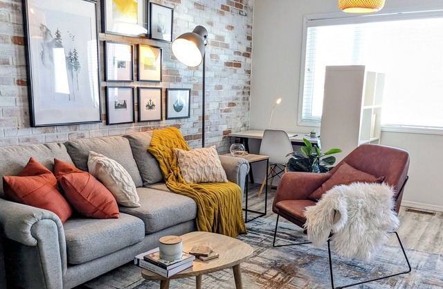 Industrial-Style 2BDR Suite Near Saskatoon Airport