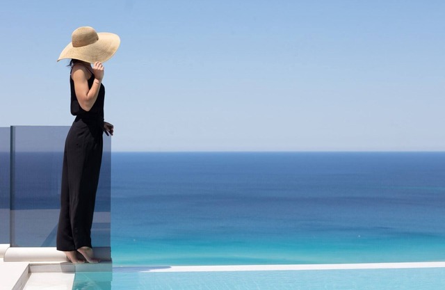 Infinity pool★Seaview★New villa in Falasarna bay