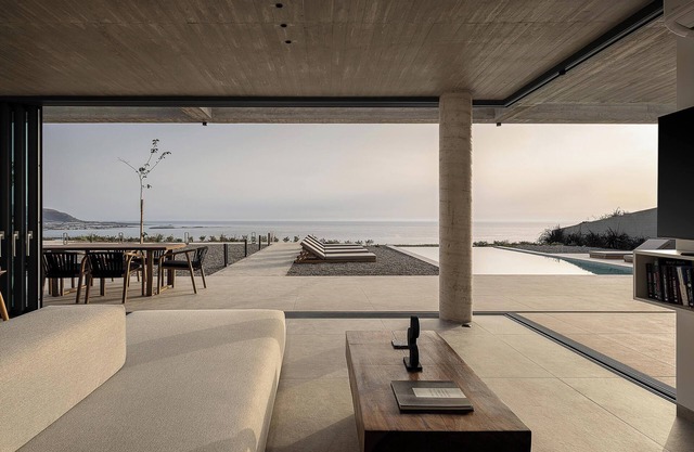 Inspiring Industrial Design Villa Overlooking Falasarna Beach