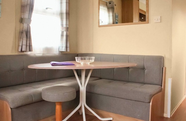 Introducing the ABI Vista, a 2-bedroom caravan designed to accommodate up to 6 guests.