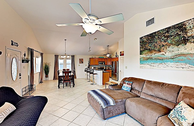 Inviting House w/ Balcony & Large Fenced Backyard - Views of Wetlands