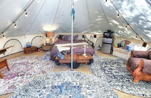 Island Glamping w/Boat, HotTub and Pet Friendly