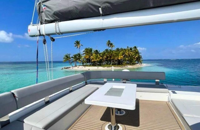Island Hopping on Luxury Private Crewed All-Inclusive Yacht