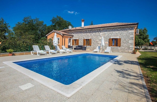 Casa Balarini, típica casa de piedra de Istria