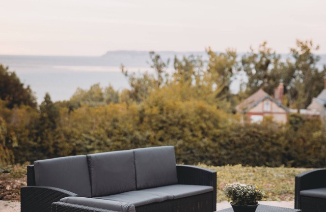 Joli Appartement Dans Propriété Normande Surplombant la mer