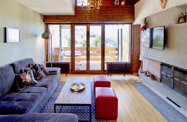 Joli appartement ensoleillé à Vercorin