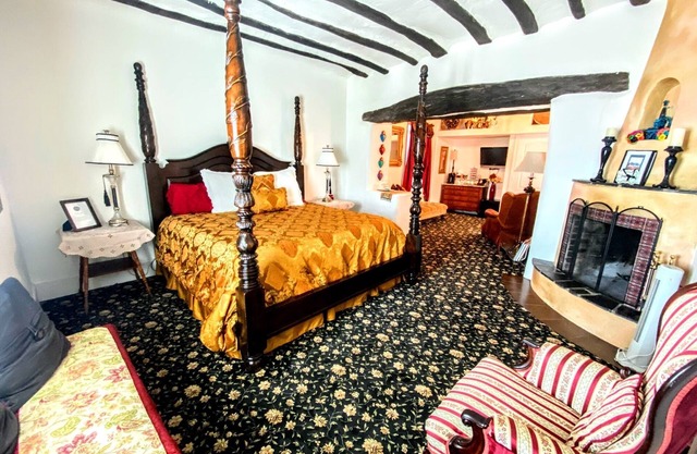 Josefina's King Suite in Historic Old Mesilla Plaza.