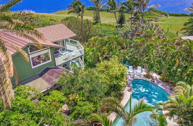 Espectacular del océano y la montaña Vistas y Jacuzzi privado - Haiku, Maui, Hawaii