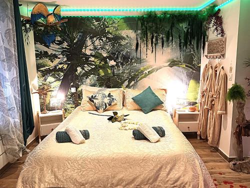 Jungle Spa - Cocon tropical et dépaysant avec balnéo en plein coeur de Pézenas !