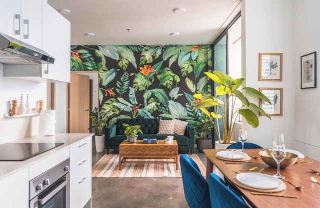 Jungly Penthouse City View, your perfect scape in the middle of the city.