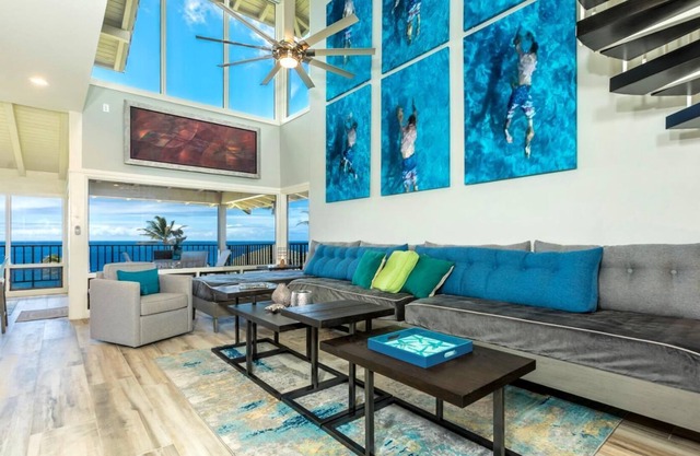 K B M Resorts: Kapalua Bay Villa Kbv-32b2, Gorgeous Remodeled Ocean View 2 Bedrooms, Includes Rental Car!