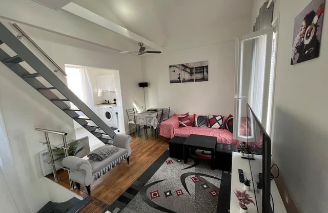 K1 - Maison LOFT VERANDA - 15 min PARIS PARC EXPOS/5 chambres - 7 lits