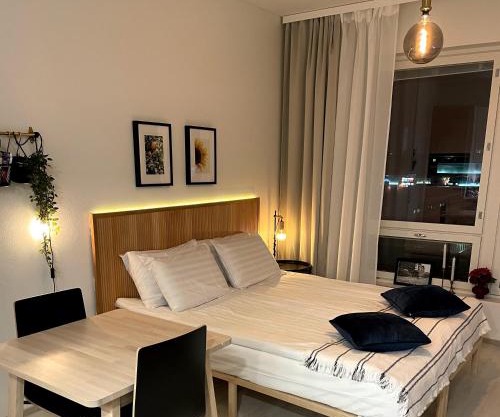 Kaari Home - Studio Apartment In the Heart of Tampere Next to Nokia Arena