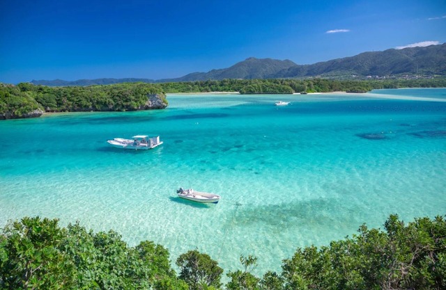 Kabira Bay alone A private oneminute w / Ishigaki Okinawa