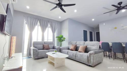 kakao homestay ipoh town 2parking 3room 10pax wifi