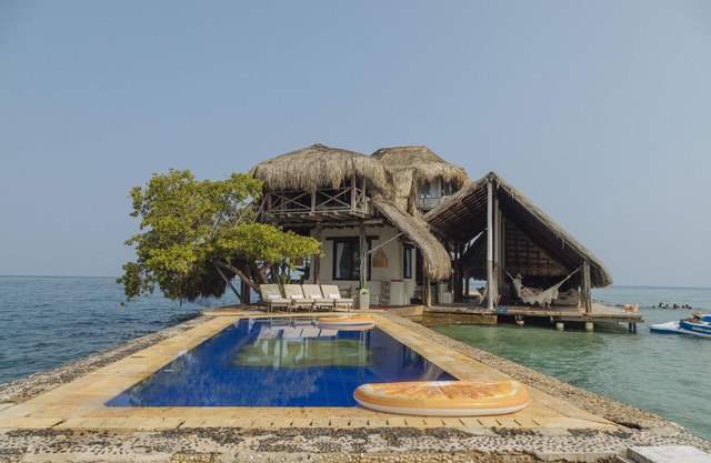 Kalua - Private Ocean Villa Private Island in the Colombian Caribbean.