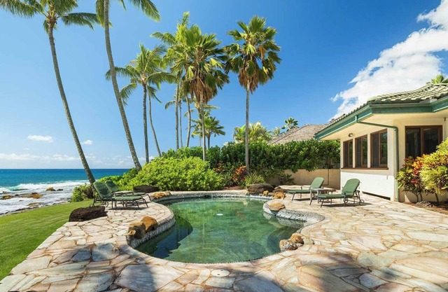 Kauai Kai: privacidad frente al mar en Poipu con aire acondicionado y piscina privada!