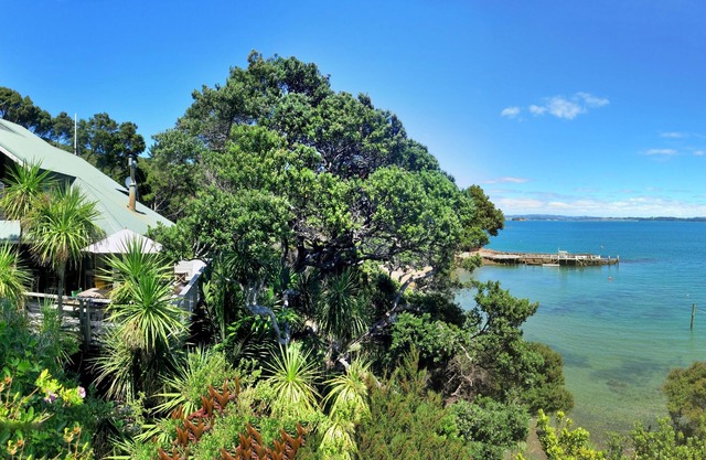 Fabulosa isla de Kawau casa de vacaciones frente al mar