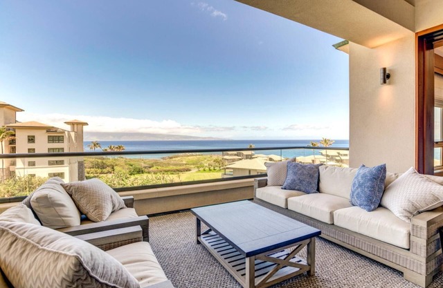 KBM Resorts | FREE CAR | Molokai At Montage Kapalua Bay, Ocean view 3-Bedroom Penthouse with Daily Housekeeping, Spa!