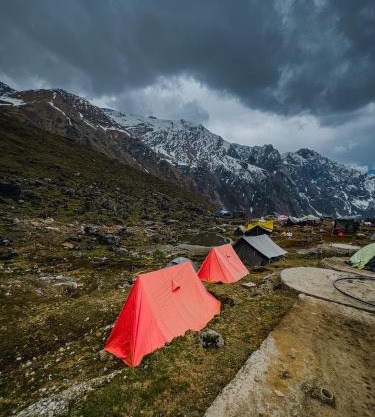Kedar valley camping